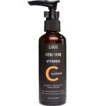 Natural Anti Aging / Anti Blemish Face Wash With Vitamin C Milk White Color