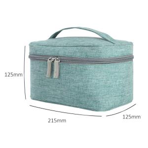 Wholesale Zipper Travel Cylinder Bucket Polyester Cosmetic Bag from china suppliers