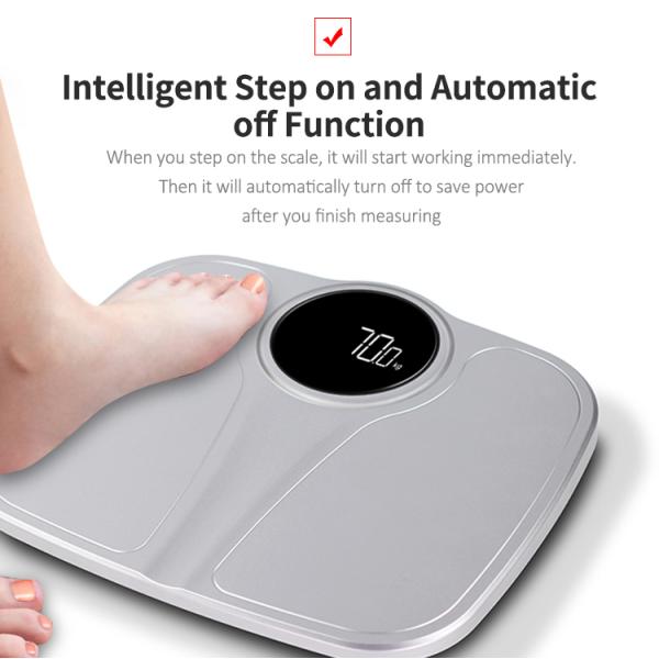 Full ABS Plastic Platform 200KG Electronic Digital Weighing Scale