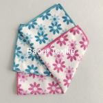 Chinese single side printed 100% poly kitchen wipes，,microfiber cake towels