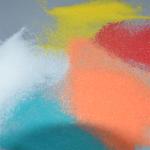 0.20MM White Plastic Blasting Media Strong Hardness Good Chemical Resistance
