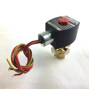 Wholesale ASCO SCB320B174.230/50 – NPT1/4 3/2 Universal Brass Body NBR Series 320 Direct Operated Inline Solenoid Valves from china suppliers