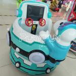 Haberdo kids ride Amusement kids cup Swing Ride Game Machine with MP5