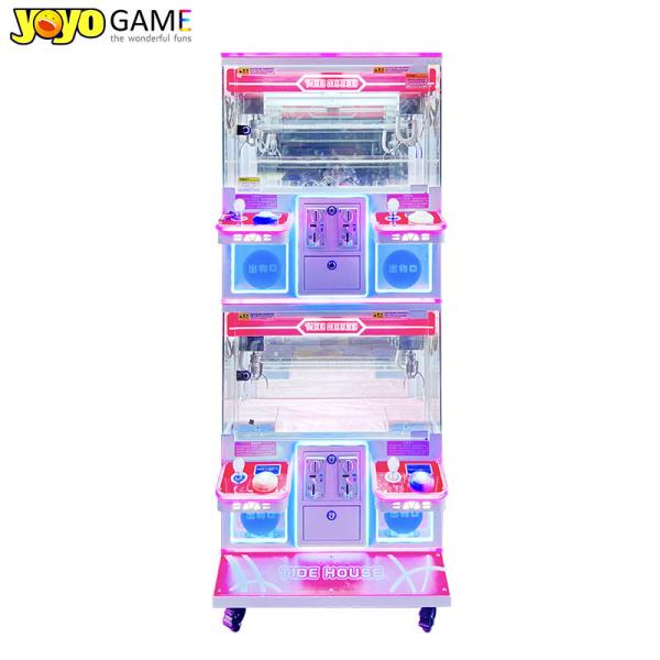 Claw machine Coin Operated plush Owl Claw machine Candy banknotes and coins