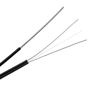 Wholesale G657A G.652D 1 2 4Core FTTH Drop Cable Outdoor Optical Fiber from china suppliers