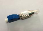 Zinc alloy Female / Male Fiber Optic Adapter for CATV System / LAN & WAN