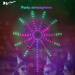 Intelligent Low-Voltage Music Voice Controlled Full Color Starry Sky Festival