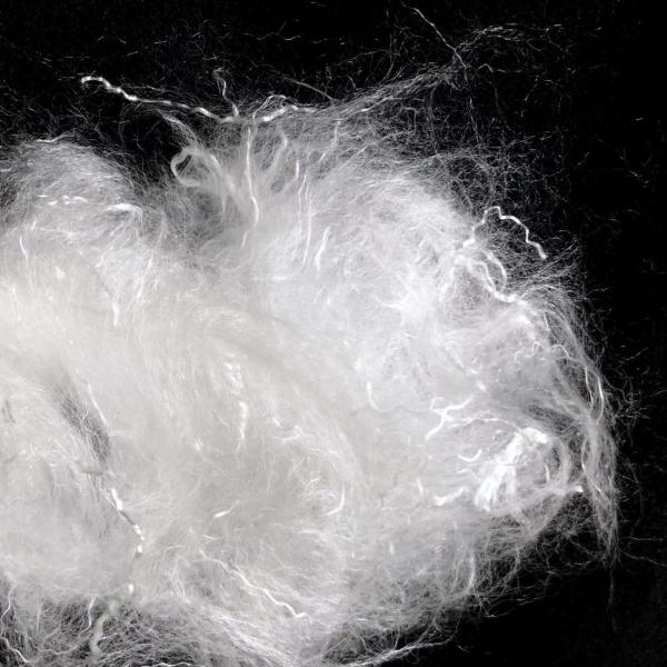 Antibacterial Corn Fiber , Siliconized Polylactic Acid Biodegradable Fiber 2D