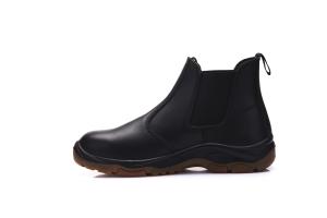 Wholesale Genuine Leather Breathable Trainer Safety Shoes Anti Slip For Basic Workplace from china suppliers
