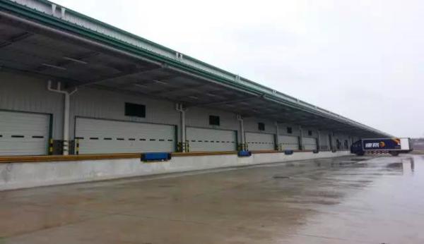 Logistics Steel Warehouse Buildings Contractor / Large Span Steel Structure