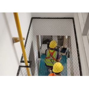 China 3mm Wire Diameter 50mm Mesh Size Stainless Steel Rope Mesh for Anti-Fall Safety Fence and Zoo Enclosures on sale