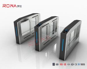 Wholesale Auto Sensor Supermarket Swing Barrier Gate Door Revolving Entrance Waist High Turnstile from china suppliers