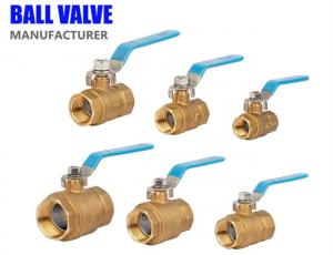 Wholesale Pressure Reducing JIS 1 Inch Brass Ball Valve Industrial Radiator Water Gas Control from china suppliers