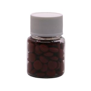 Wholesale Medicinal Packaging 35ML PET Small Plastic Pill Bottle with Customizable Color Caps from china suppliers