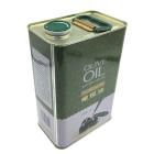 Waterproof 2L Rectangular Olive Oil Tin Cans CMYK Printing