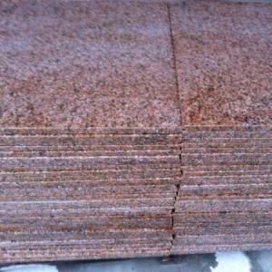 Wholesale Ultra Large G562 Red Granite Stone Tiles , Granite Bathroom Tiles Hard Texture from china suppliers