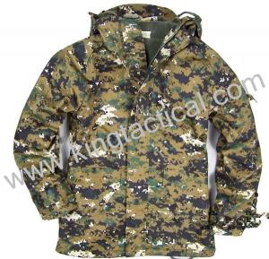 China Winter Woodland Camo Jackets,Material:More Than 95% Cotton,Size:M L XL XXL on sale