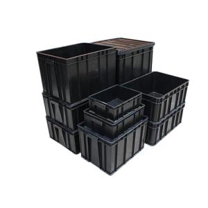 Wholesale Reusable Packing ESD Safe Plastic Boxes Corrugated Bin Antistatic from china suppliers