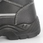 Industrial Security Work Boots Puncture Resistant Genuine Leather Footwear For