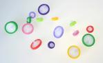 Colorful Ptfe Syringe Filter 13mm-50mm / Lab Purification Nylon Syringe Filter 0