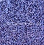Ceiling Decoration with Colorful Acoustic Panels and Fiber Wood Wool Cement