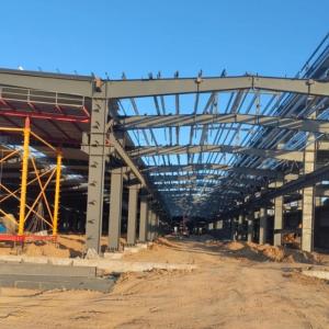 Wholesale Prefab Steel Structure Warehouse High Intensity Metal Structure Building from china suppliers