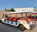 Electric Classic Car 14 Seats Vintage Cart Sightseeing Seats 4kw 72v