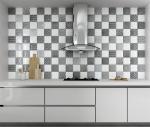 Wear-Resistance Center-Prominent 152x152mm Inside Ceramic Wall Tiles For Dinging
