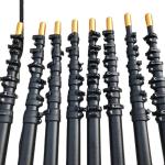 High Stiffness Carbon Fiber Extendable Cleaning Pole - Quick Lock Clamps