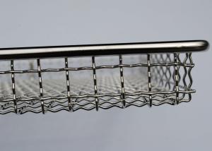 Wholesale 60*40*2.5cm Weave 1.5mm Metal Mesh Tray For Drying Herbs from china suppliers