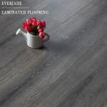 Hdf German Technology 12mm Class 33 High Gloss Wood Laminate Flooring for Living