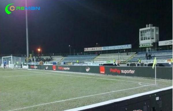Sports SMD P8 Stadium Perimeter LED Display 7500CD Brightness High Resolution