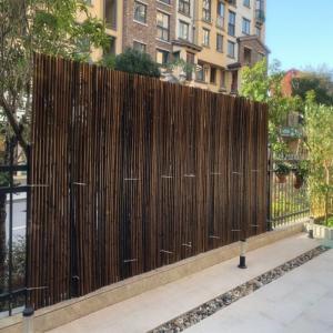 Wholesale Natural Garden Bamboo Wood Reed Fence Painted Panels Rolled 10*100cm from china suppliers