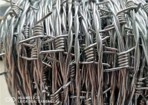 Wholesale High Tensile 400 Meters Galvanised Barbed Wire Price Per Roll For Kenya from china suppliers