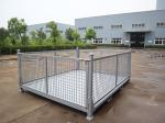 Heavy Duty Foldable Pallet Cage 1000-2000kg Load Bearing ISO9001 Certified
