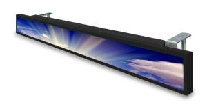 Wholesale DC 12V Ultra Wide Stretched Displays Screen Strip 34'' For Supermarket Store Shelf Edge from china suppliers