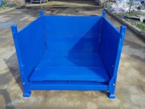 Wholesale Manufacturer Steel Powder Coated Collapsible Storage Box Pallet from china suppliers