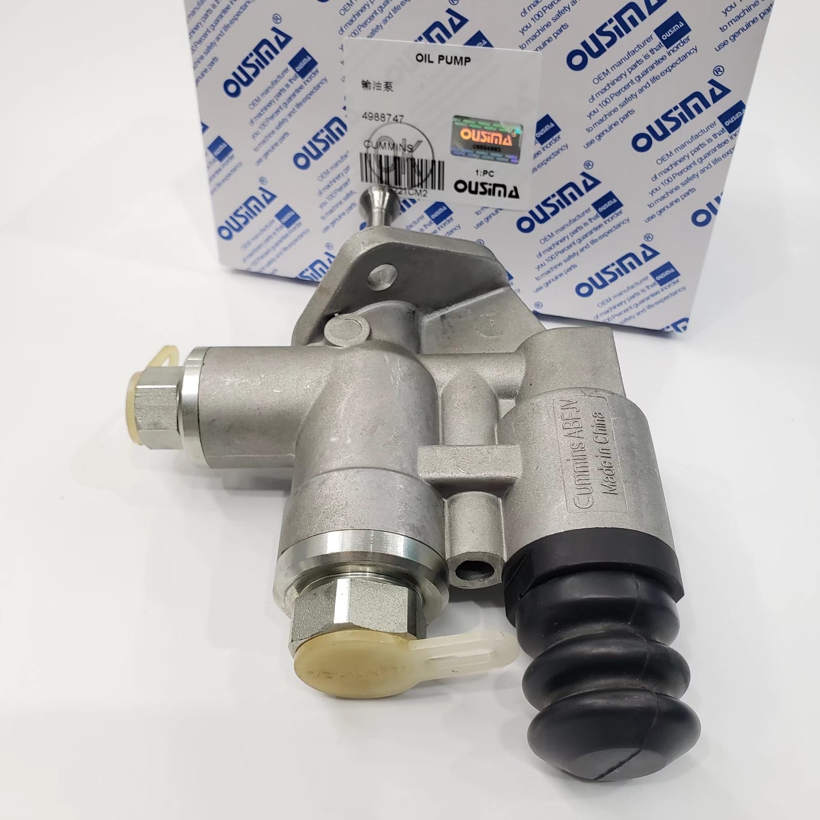 Oil Hand Feed Pump Assy 4988747 , Cummins Fuel Lift Pump