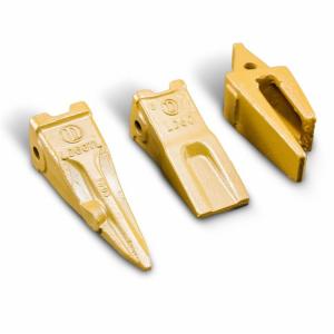 Wholesale Yellow Heat Treatment Excavator Rock Teeth 5-25kg Earthmoving Bucket Teeth from china suppliers