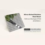SUS304 Stainless Metal Sheet 0.8mm Gold Black Mirror Stainless Steel Plate For