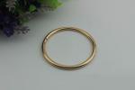 Factory Designing 63 MM Gunmetal Color Bag Hardware Metal Round Rings For
