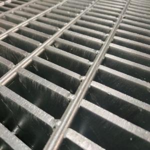 Wholesale 45mm Rectangular Bar Pitch Heavy Duty Steel Grating With Anti Slip from china suppliers