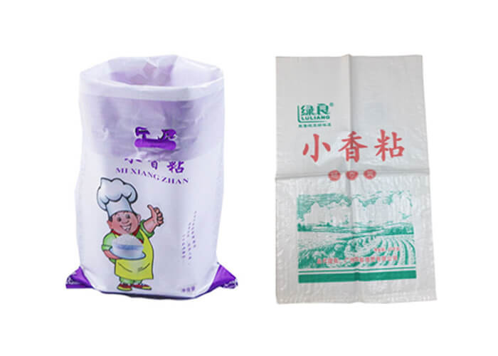 25KG PP Woven Packaging Bags With Coating , 10KG PP Woven Sugar Bag