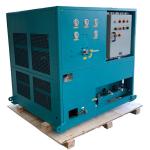 Oil Less Refrigerant Recycling Charging Station 25HP ISO Tank Gas Recovery