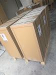 Unique Shape Freestanding Bathroom Basin Stand Alone Vanity Unit
