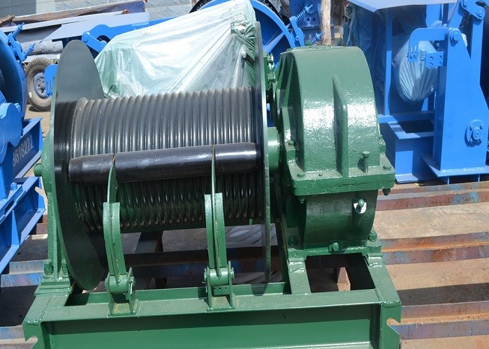 Q235 Steel Single Drum Lebus Sleeve For 220 Volt Electric Winch