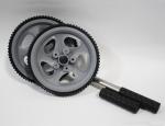 gym fitness exercise traning abdomen wheels for whosale
