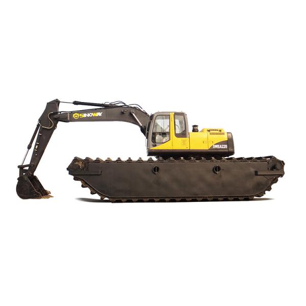 0.9m3 Bucket Capacity River Dredging Equipment Swamp Excavator Digger With Heavy