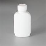 High quality HDPE medicine plastic bottle with screw cap, medicine pill