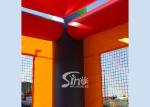 13x13 rainbow kids crayon small bounce house with removable cover made of lead
